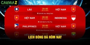 Lịch Bóng Đá Hôm Nay – Cập Nhật Đầy Đủ Các Giải Đấu